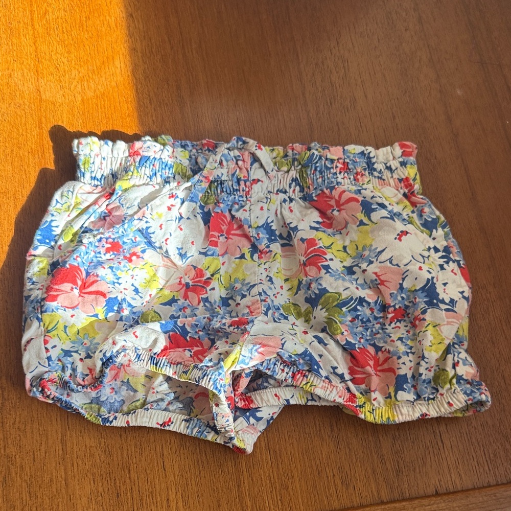 GAP Baby Floral Print Shorts - Multicolor